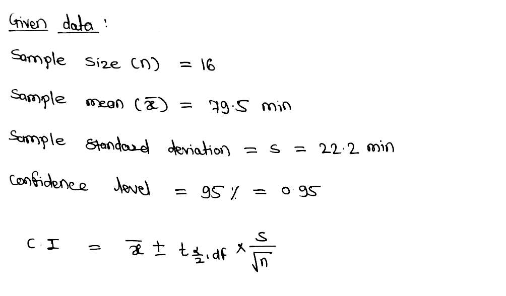 Statistics homework question answer, step 1, image 1